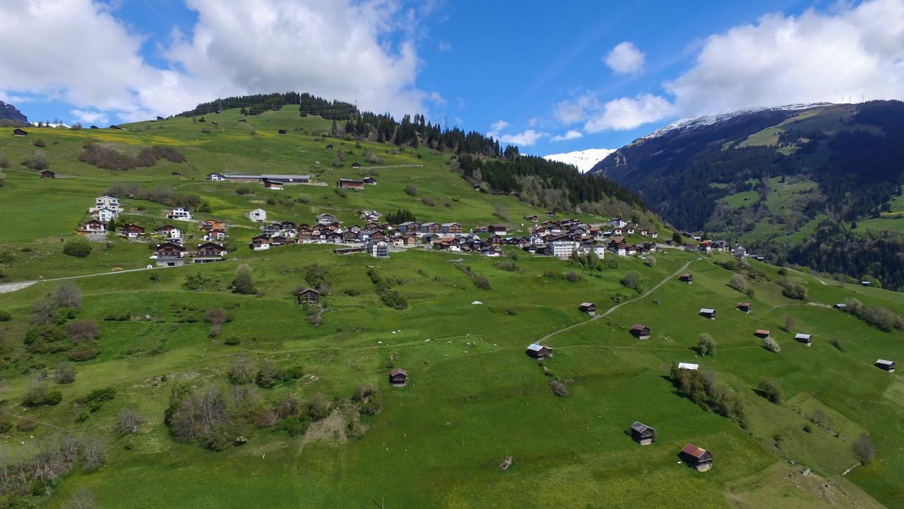 Hotel Garni Postigliun Andiast Andest Exteriör bild